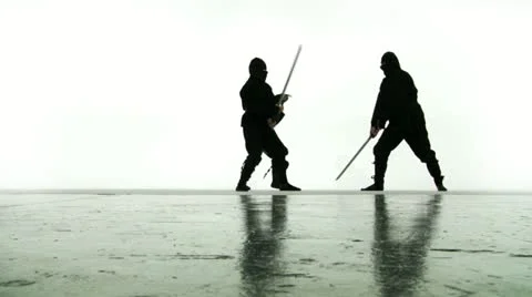 Ninja Kids' Lesson Stock Footage 22784608