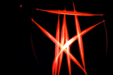 Ninja Light Foto stock