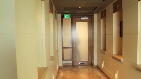 Ninja Sneaking Into Office Stock-Footage 60735750