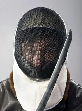 Ninja Warrior. Stock Photos