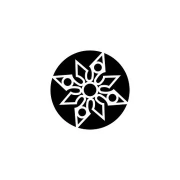 Logotype Scp Foundation Monochrome Icon Stock Illustration