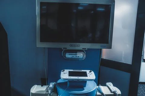 Nintendo game console Stock Photos