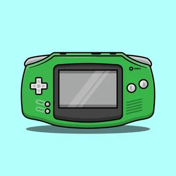 Nintendo Gameboy Stock Illustration