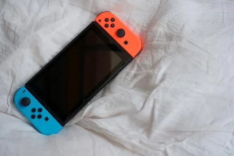 Nintendo Switch Console Stock Photos