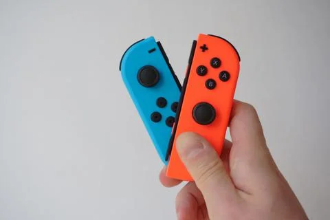 Nintendo Switch Controllers Foto stock