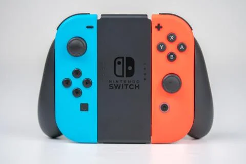 Nintendo Switch Joycon Stock Photos