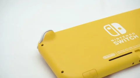 Nintendo Switch Lite Stock Footage 134823851