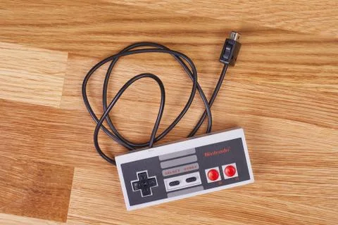 Nintengo NES controller Stock Photos