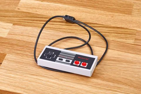 Nintengo NES controller Stock Photos