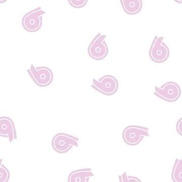 Ninth number glyph seamless pattern Stock Illustration