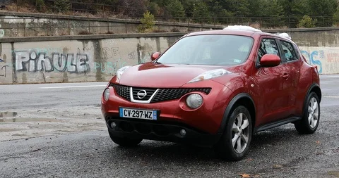 Nissan Juke Stock Footage 123648459