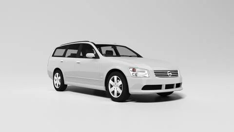 Nissan Stagea ~ 3D Model ~ Download #249614050 | Pond5