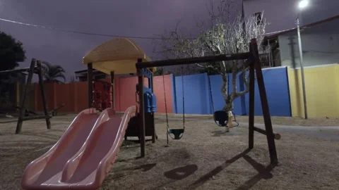 Nitgh Park Stock Footage 269740132