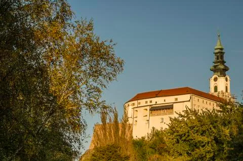 Nitra castle Stockfoto's