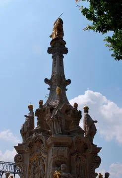 Nitra - Marian column Foto stock