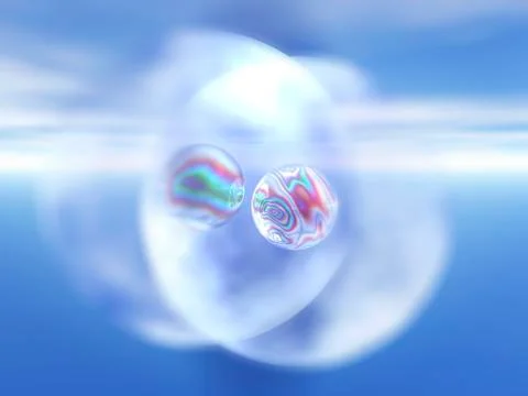 Nitrogen molecule Stock Illustration
