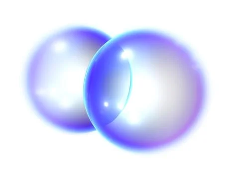 Nitrogen molecule Stock Illustration