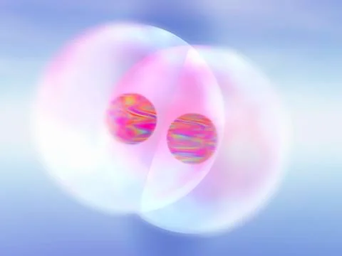 Nitrogen molecule Stock Illustration