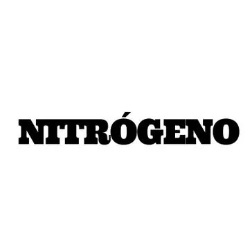 Nitrogen stamp on white 스톡 일러스트