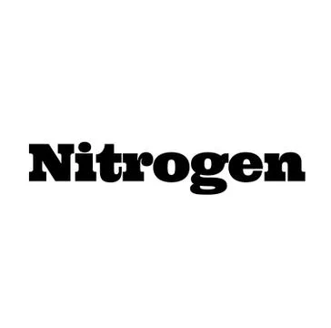 Nitrogen stamp on white 스톡 일러스트