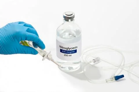 Nitroglycerin Solution Stock Photos
