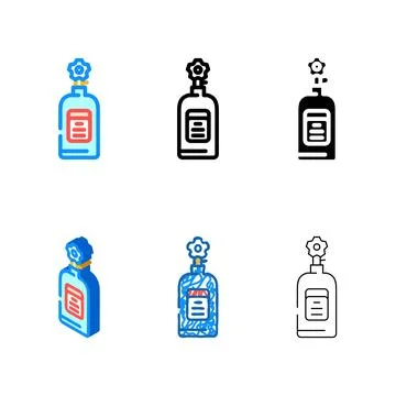 Nitrous multipack oxide racing vehicle color icon vector Stock Illustration