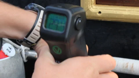 Nitrox air test Stock Footage 50939346