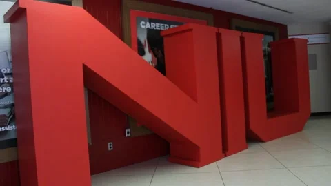 NIU Logo Video stock 248461529