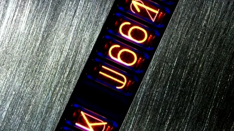 Nixie Alphabet Stock After Effects