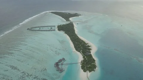 Niyama Private Islands, Maldives Stock Footage