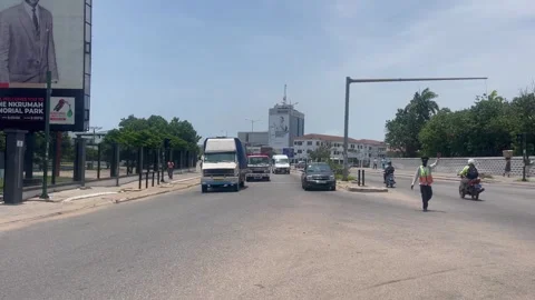 Nkruman Steet 動画素材 251988369