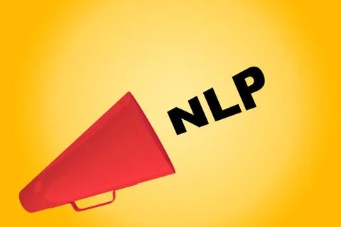 NLP - communication concept 스톡 일러스트
