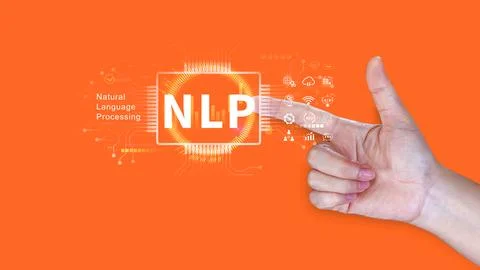 NLP concept, natural language processing, neural network, nlp coaching, neu.. Stock Photos