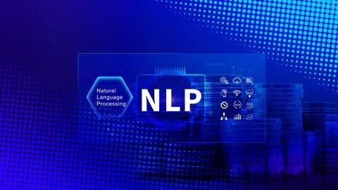 NLP concept, natural language processing, neural network, nlp coaching, neu.. Stock Photos