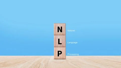 NLP concept, natural language processing, neural network, nlp coaching, neu.. Foto stock