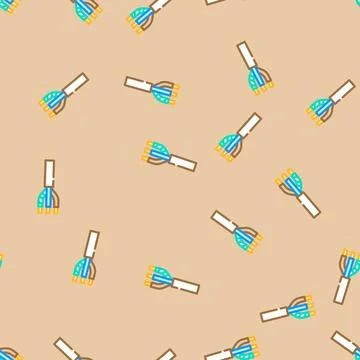 Nm nonmetallic cable wire vector seamless pattern Stock Illustration
