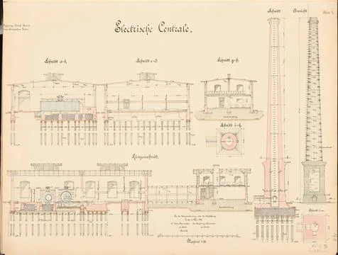 N.N., Electrical headquarters of hydraulic engineering inspection, Emden: ... Stock Photos