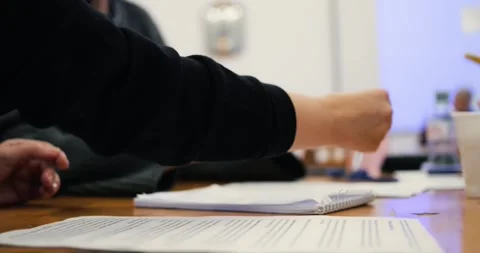 Nnovative workshop gathers diverse minds seeking inventive growth, workshop Stock Footage 296326177