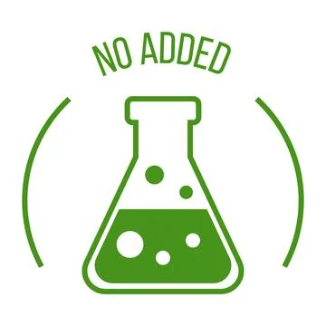 No added preservatives icon. Ilustração Stock
