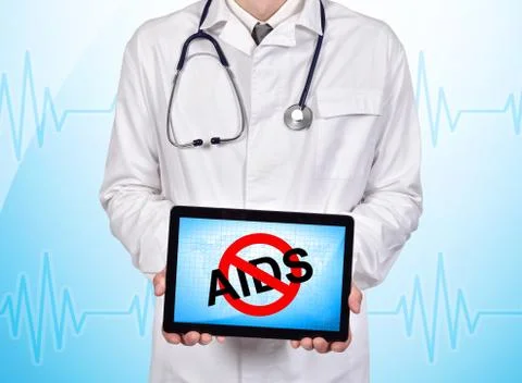 No aids Foto stock