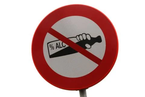 No alcohol Foto stock