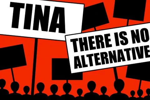 No alternative Stock Illustration