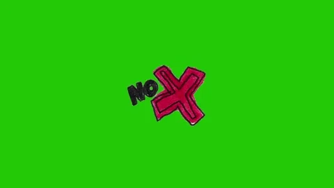 No animation on green screen Stock Footage 332643316