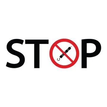 No barbecue  vector Not allow   grilled food sign. The red circle prohibiting Stock Illustration