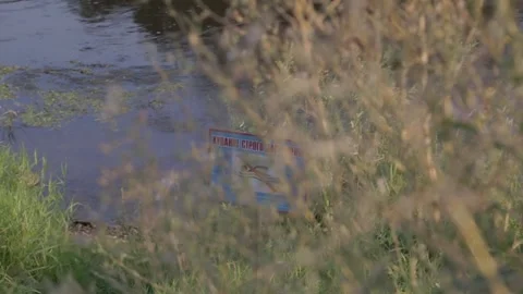 No bathing sign Stock-Footage 160976467