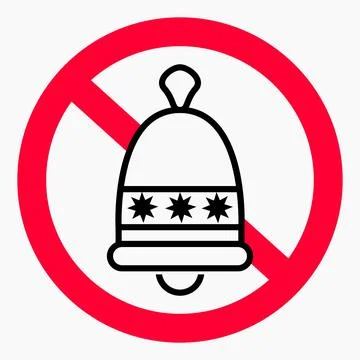 No bell. Stock Illustration