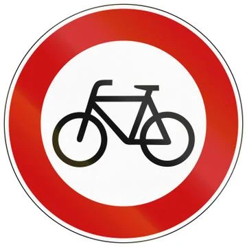 No Bicycles 스톡 일러스트