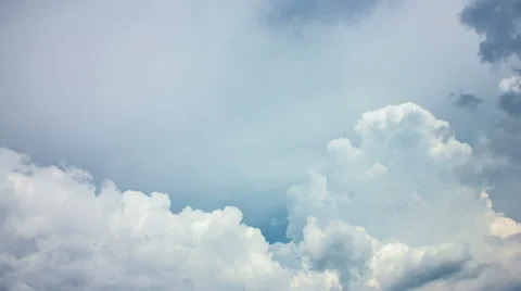 NO BIRDS! 4K &amp; HD options; CLOUDS - MADE OF 14 bit RAW OUTPUT! Stock Footage 32162584