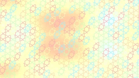 No Brand Content Visuals in Bright Patterned Backgrounds with Soft Palette Stock Footage 337916215