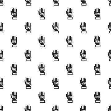 No bribery money pattern seamless Stock Illustration